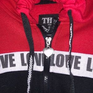 Girls Jacket pink and black